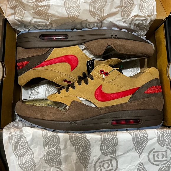 CLOT x Air Max 1 KISS OF DEATH cha DD1870 200 - Picture 11 of 15